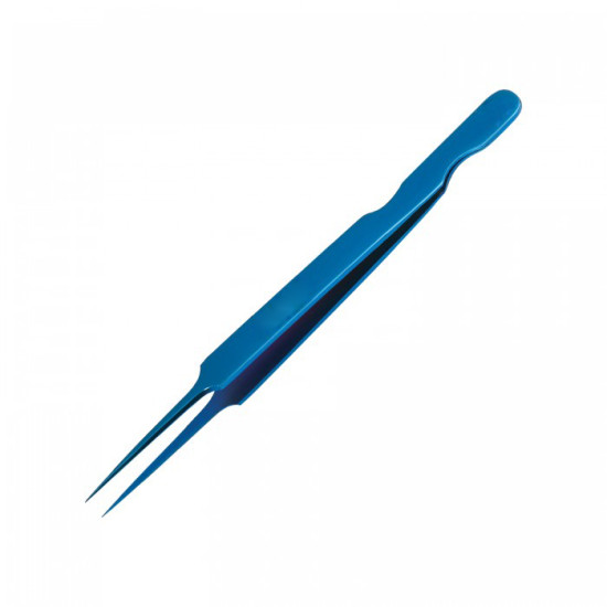 Blue Titanium Tweezers