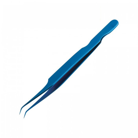 Blue Titanium Tweezers