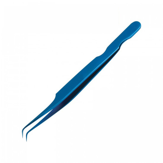 Blue Titanium Tweezers