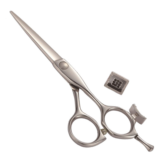 Barber Hair Cutting Scissors With Steel and Small Stones