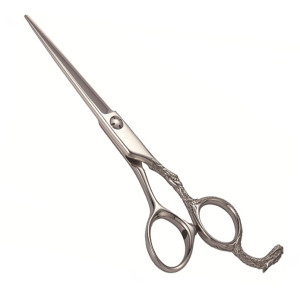 Barber hair cutting Scissor With Drangle handle