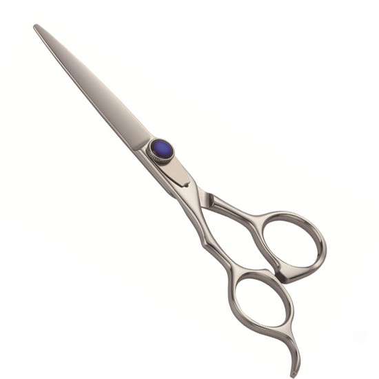 Professiopnal Baber Cutting Scisor With Blue Stone 