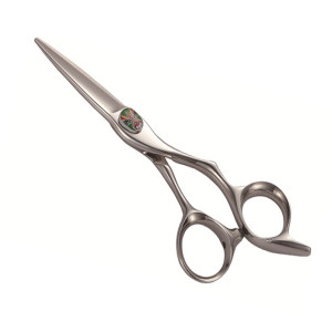 Barber Hair Cutting Scissor With Printed Stone 
